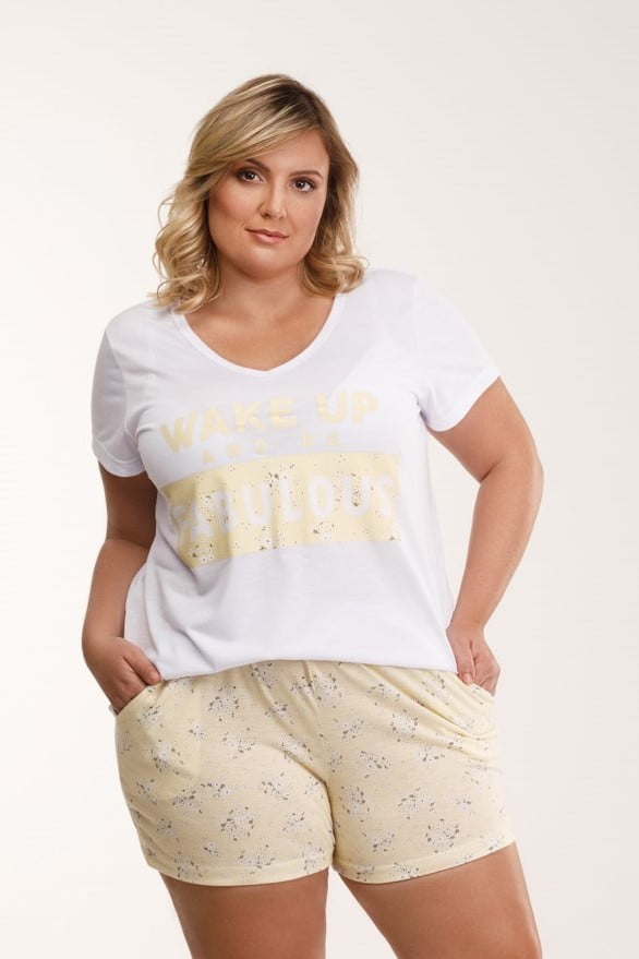 SHORT DOLL FEMININO AYLA PLUS SIZE