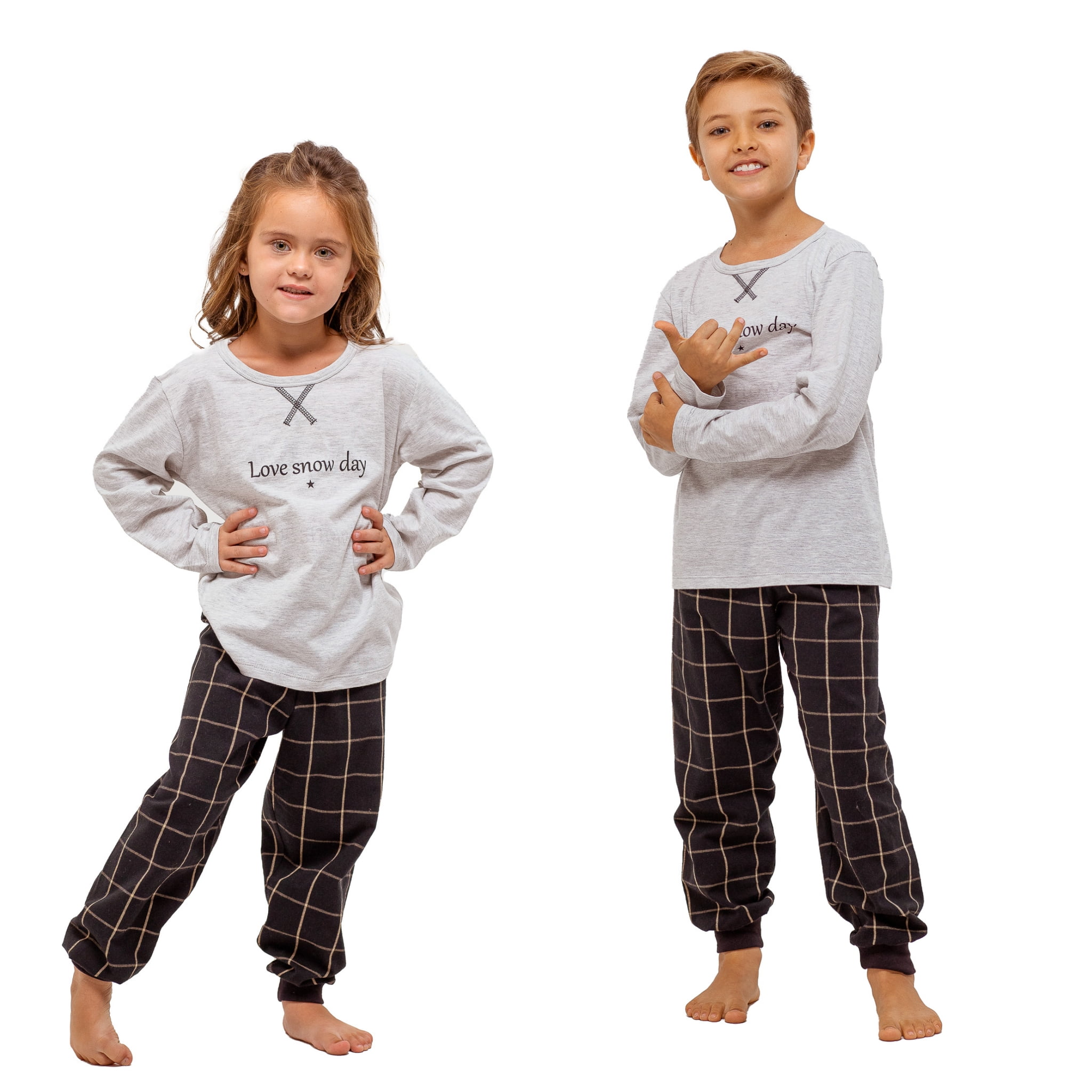 Pijama Longo Infantil Mônica Algodão Original