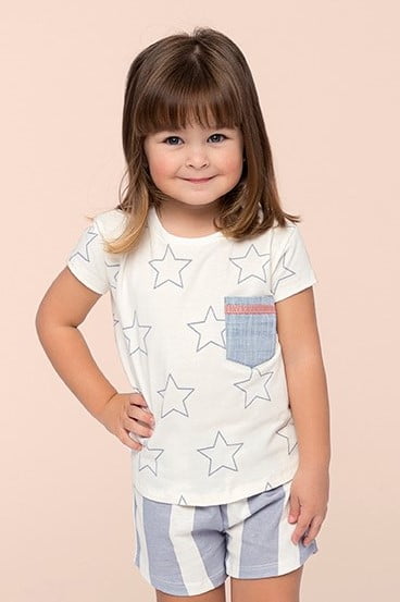  SHORT DOLL ESTRELAS INFANTIL BABY