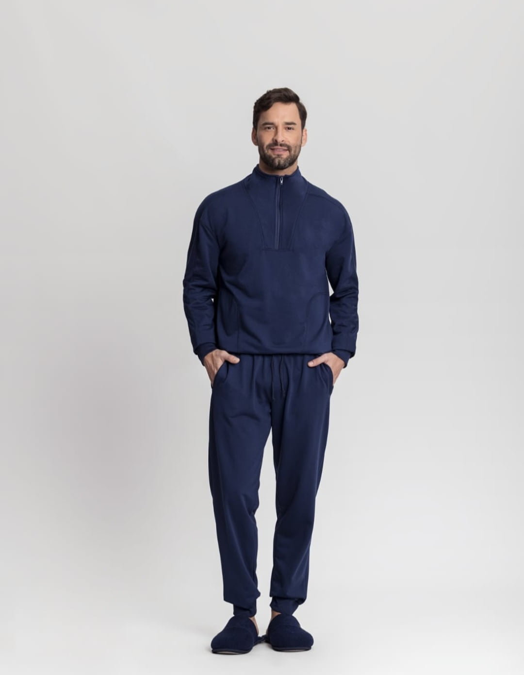 PIJAMA MASCULINO LONGO MOLETINHO LUCAS