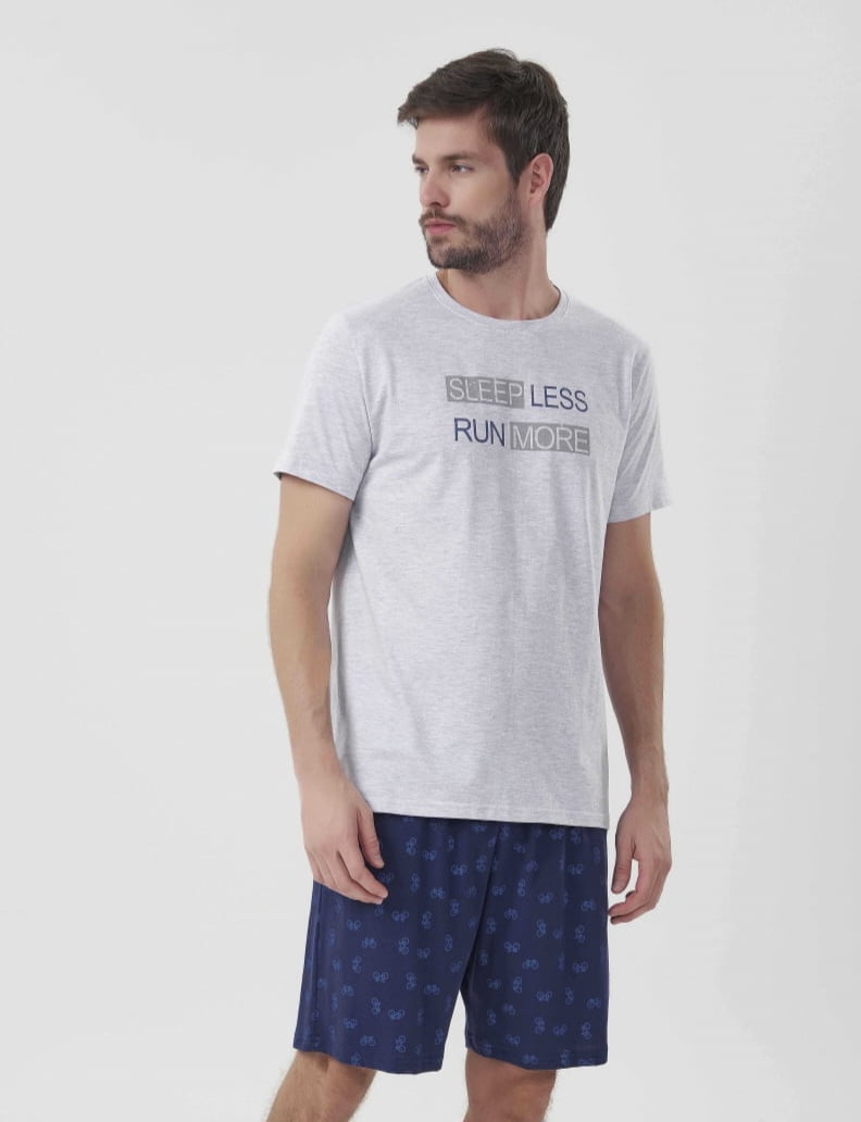 PIJAMA PRATA MASCULINO