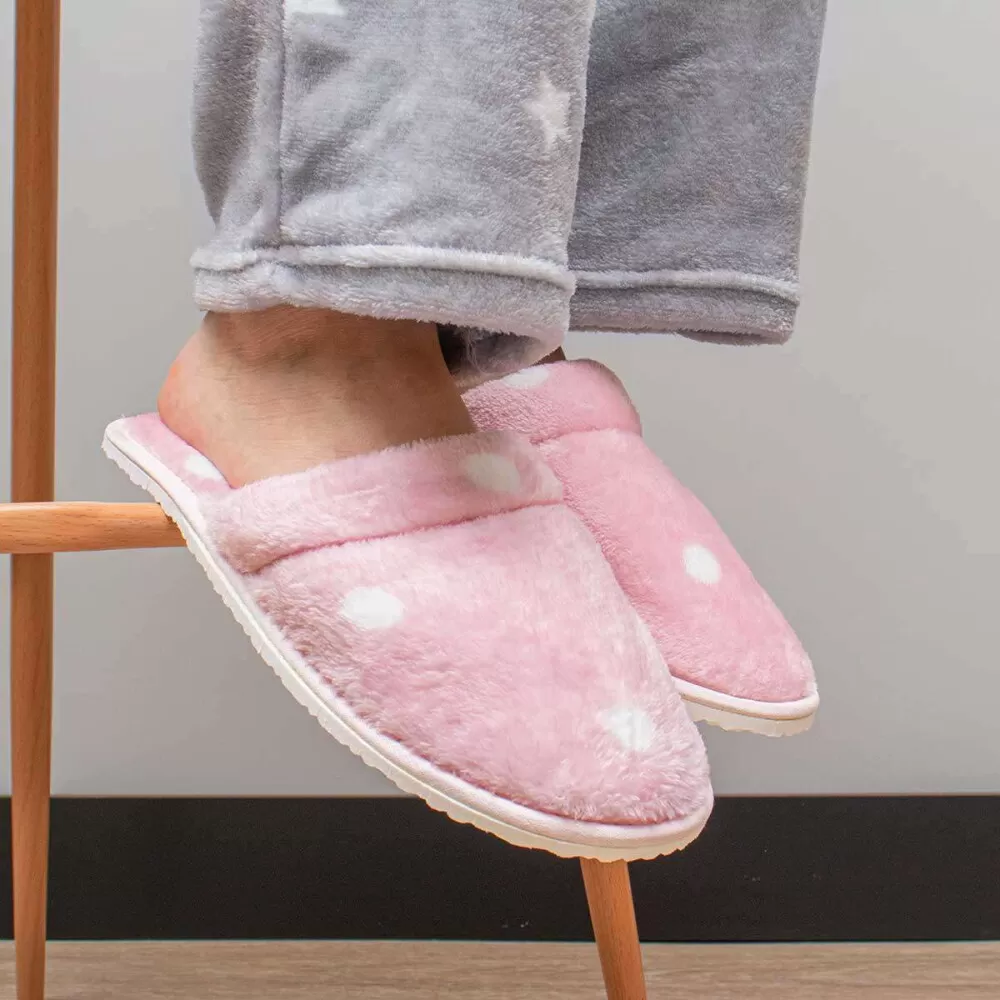 PANTUFA ADULTO ROSA POÁ