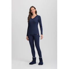 PIJAMA FEMININO EM RIBANA MARCELLI