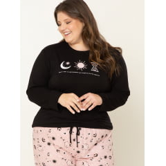 PIJAMA FEMININO LUAR PLUS SIZE