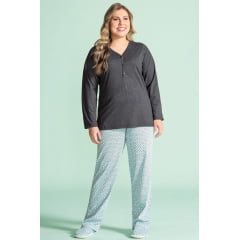 PIJAMA FEMININO NICOLE PLUS SIZE