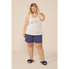 SHORT DOLL FEMININO LAUREN PLUS SIZE