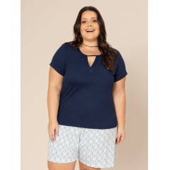 SHORT DOLL FEMININO PIETRA PLUS SIZE