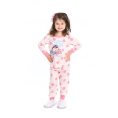 PIJAMA INFANTIL MENINA MÔNICA - BABY MELHORES AMIGAS