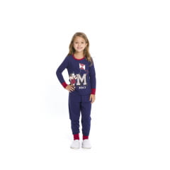 PIJAMA INFANTIL MENINA MÔNICA - PIPA