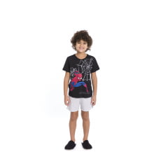 PIJAMA INFANTIL MENINO CURTO HOMEM ARANHA 