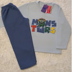  PIJAMA SOFT P.E.T THERMO MONSTERS QUENTINHO