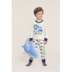  PIJAMA INFANTIL LONGO BENTO BRILHA NO ESCURO