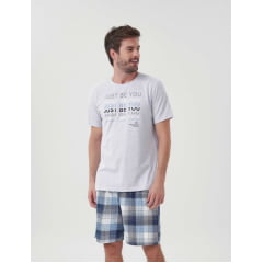 PIJAMA MASCULINO CURTO JEAN