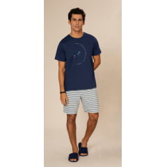 PIJAMA MASCULINO CURTO LEVI