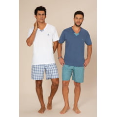 PIJAMA MASCULINO CURTO LEONARDO